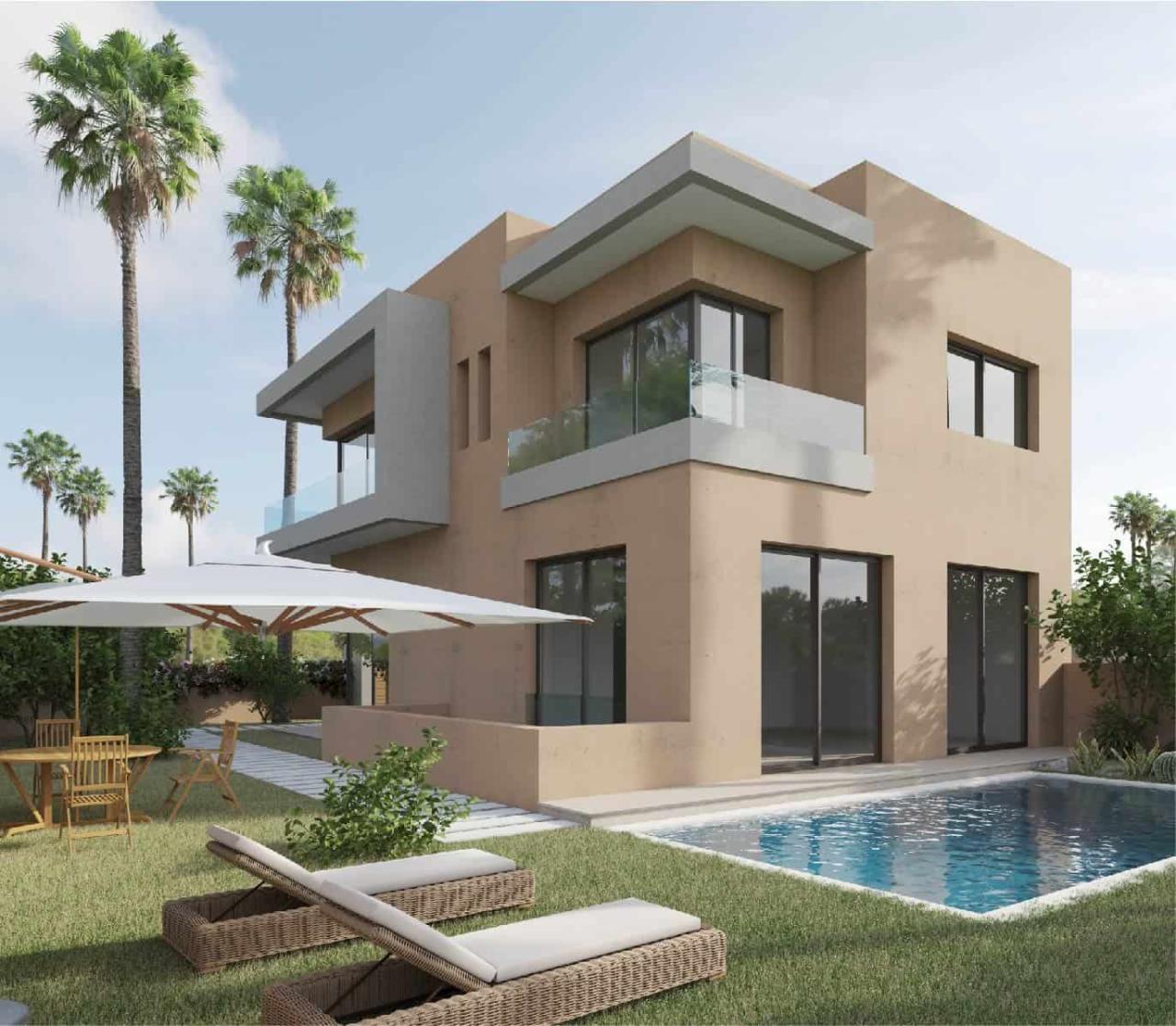 Villa Mimosa semi-finie, R+1 sans sous-sol